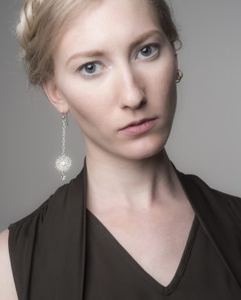 Astres | Céleste LG | Dentelle et perle 6mm