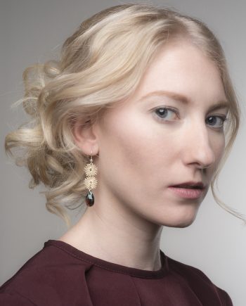 Astres | Cérès | Dentelle et Swarovski 16mm